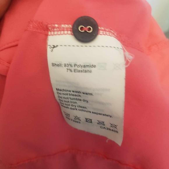 Helly Hansen training pink fitted empire waist button up golf blouse top small - Picture 10 of 11